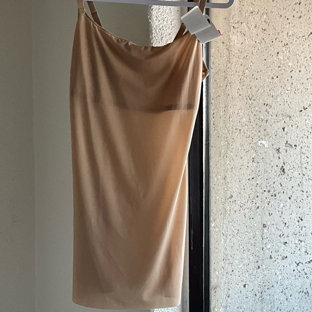 NWT Flexees Nude Full Slip Shapewear XL Body Shaper